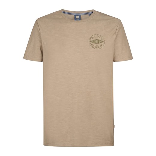 T-shirt męski Petrol z krótkimi rękawami 