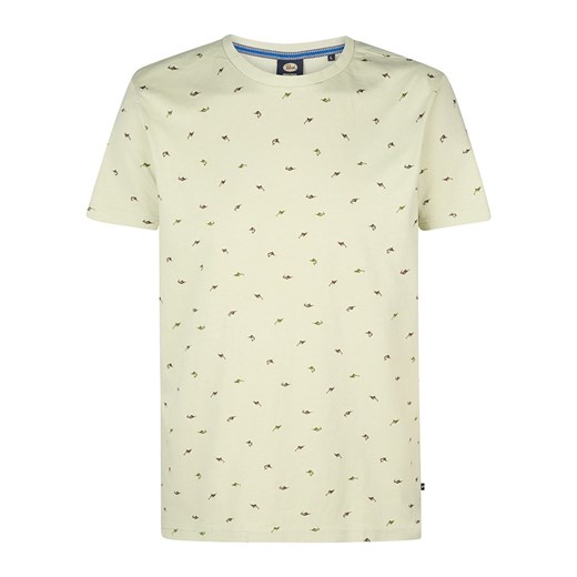 T-shirt męski Petrol z krótkimi rękawami 