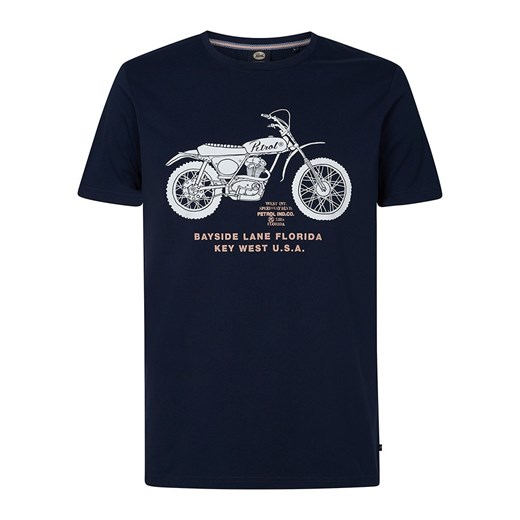 T-shirt męski Petrol 