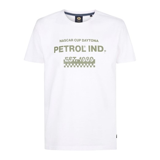 Petrol Koszulka w kolorze białym ze sklepu Limango Polska w kategorii T-shirty męskie - zdjęcie 181936708