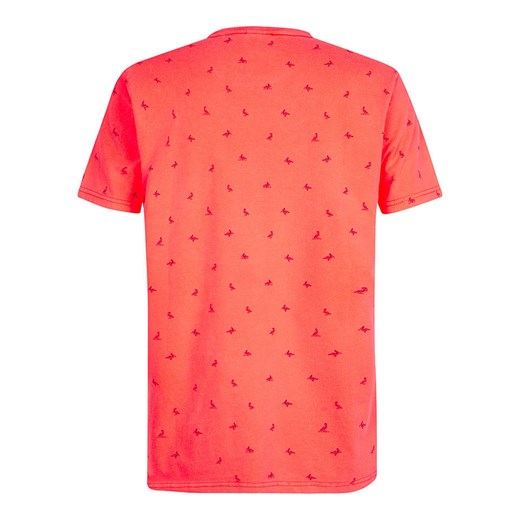 T-shirt męski Petrol z krótkim rękawem 