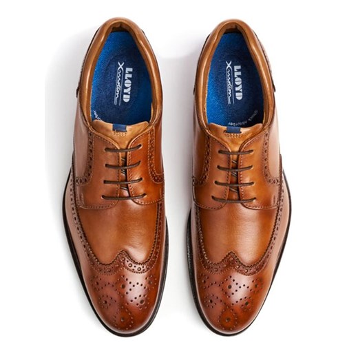 LLOYD Skórzane trzewiki &quot;Marian&quot; w kolorze jasnobrązowym Lloyd 44,5 okazja Limango Polska