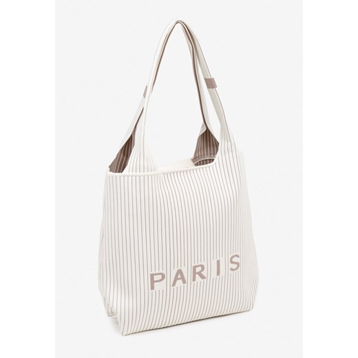 Shopper bag Renee matowa mieszcząca a7 na ramię
