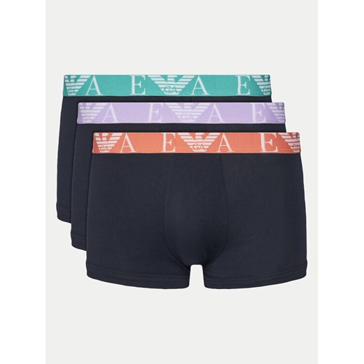 Emporio Armani Underwear Komplet 3 par bokserek EM000259 AF10778 MB139 Granatowy M MODIVO