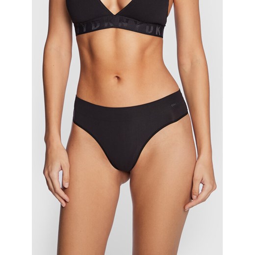 DKNY Stringi DK5016 Czarny ze sklepu MODIVO w kategorii Majtki damskie - zdjęcie 181939686