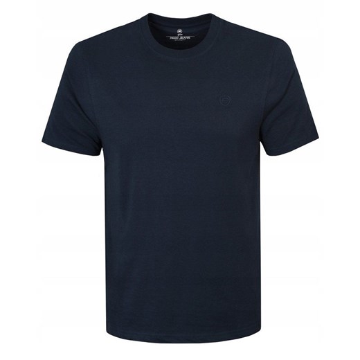 Koszulka Męska (T-Shirt) - Pako Jeans - Granat, Dekolt U-Neck (Okrągły) TSPJNStopGR ze sklepu JegoSzafa.pl w kategorii T-shirty męskie - zdjęcie 181940465