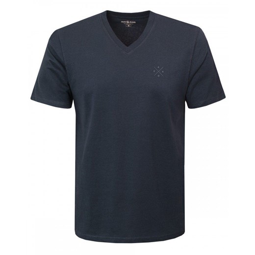 Koszulka Męska (T-Shirt) - Pako Jeans - Granatowa, Dekolt V-Neck (Serek) TSPJNSrickGR ze sklepu JegoSzafa.pl w kategorii T-shirty męskie - zdjęcie 181940469