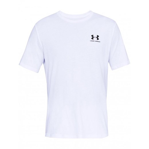 Męska koszulka UNDER ARMOUR SPORTSTYLE LEFT CHEST SS ze sklepu Sportstylestory.com w kategorii T-shirty męskie - zdjęcie 181944285