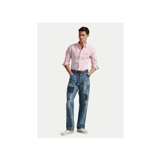 Polo Ralph Lauren Koszula 710906622002 Różowy Custom Fit Polo Ralph Lauren M MODIVO