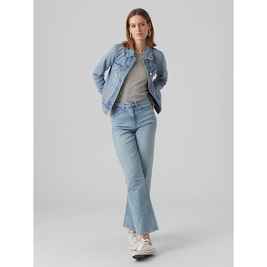 Vero Moda Kurtka dżinsowa w kolorze błękitnym ze sklepu Limango Polska w kategorii Kurtki damskie - zdjęcie 181948615