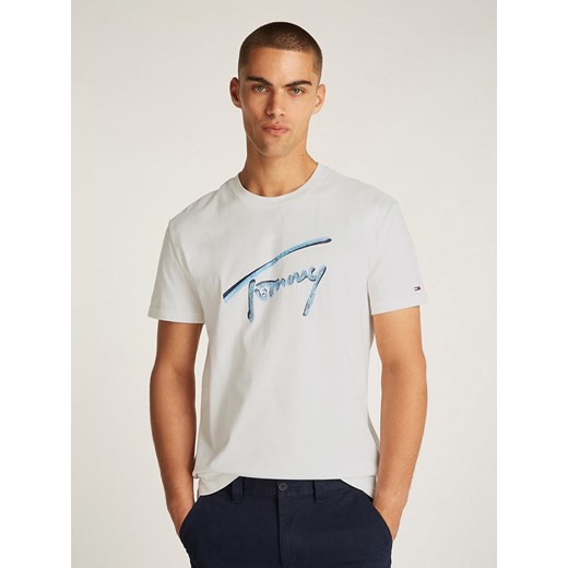 T-shirt męski Tommy Jeans z krótkimi rękawami 