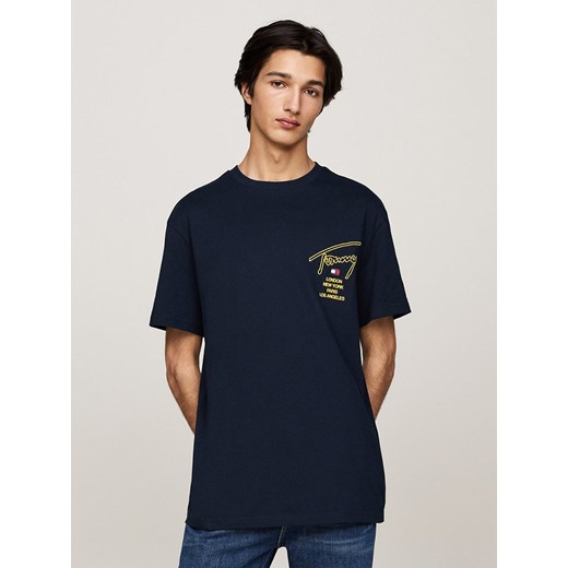 T-shirt męski Tommy Jeans czarny 