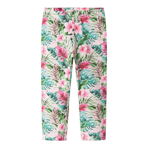 name it Legginsy w kolorze zielono-jasnoróżowym ze sklepu Limango Polska w kategorii Spodnie dziewczęce - zdjęcie 181948848