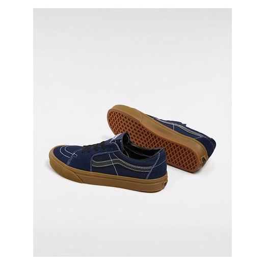 Vans Skórzane sneakersy w kolorze granatowym Vans 41 okazja Limango Polska
