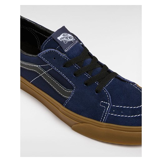 Vans Skórzane sneakersy w kolorze granatowym Vans 38 Limango Polska promocja