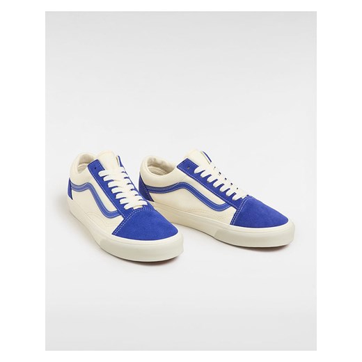 Vans Skórzane sneakersy w kolorze kremowo-niebieskim ze sklepu Limango Polska w kategorii Trampki damskie - zdjęcie 181948989