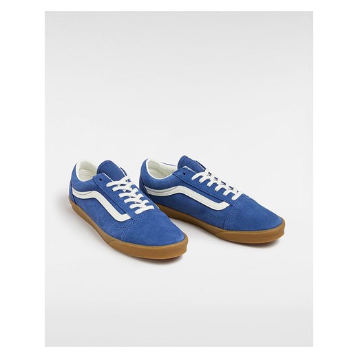 Vans Skórzane sneakersy w kolorze niebieskim ze sklepu Limango Polska w kategorii Buty sportowe damskie - zdjęcie 181949059