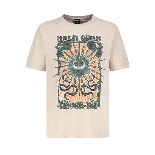 Authentic Style Koszulka w kolorze beżowym ze sklepu Limango Polska w kategorii T-shirty męskie - zdjęcie 181949705