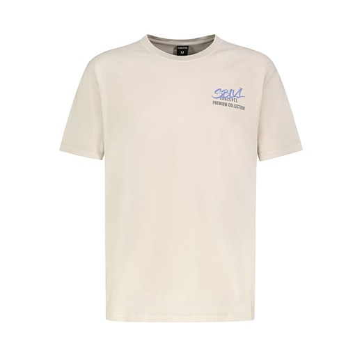 Sublevel Koszulka w kolorze beżowym ze sklepu Limango Polska w kategorii T-shirty męskie - zdjęcie 181949709