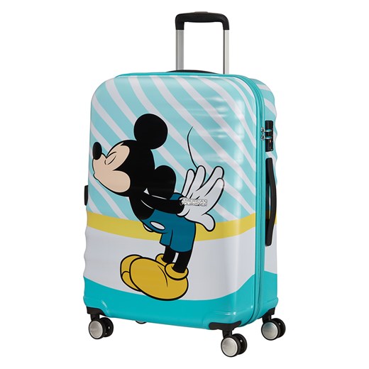 American Tourister Walizka w kolorze turkusowym - 47 x 67 x 26 cm ze sklepu Limango Polska w kategorii Torby i walizki dziecięce - zdjęcie 181949856