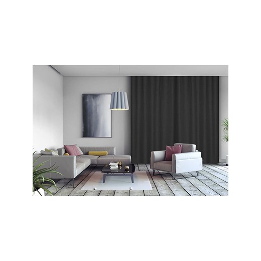 Lifa Living Zasłona "Luxe" w kolorze czarnym Lifa Living 150x260 cm promocyjna cena Limango Polska