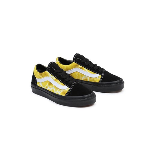 Vans Skórzane sneakersy w kolorze czarno-żółtym ze sklepu Limango Polska w kategorii Trampki dziecięce - zdjęcie 181951249