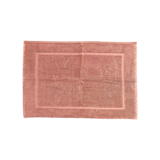 Soft by Perle de Coton Dywanik łazienkowy w kolorze jasnoróżowym - 50 x 80 cm ze sklepu Limango Polska w kategorii Akcesoria łazienkowe - zdjęcie 181951565
