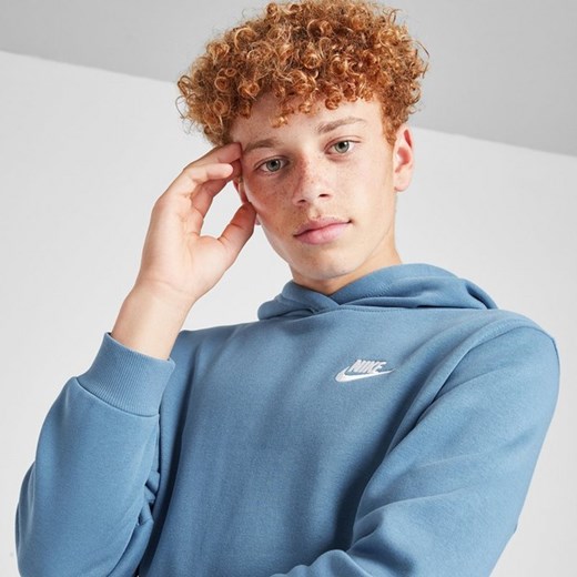 NIKE BLUZA Z KAPTUREM K NSW CLUB FLC LBR B ze sklepu JD Sports  w kategorii Bluzy chłopięce - zdjęcie 181953926