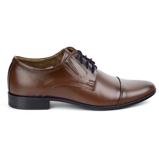 Półbuty męskie skórzane Olivier model 286 – klasyka, która wyróżnia ze sklepu butyolivier w kategorii Buty eleganckie męskie - zdjęcie 181954955