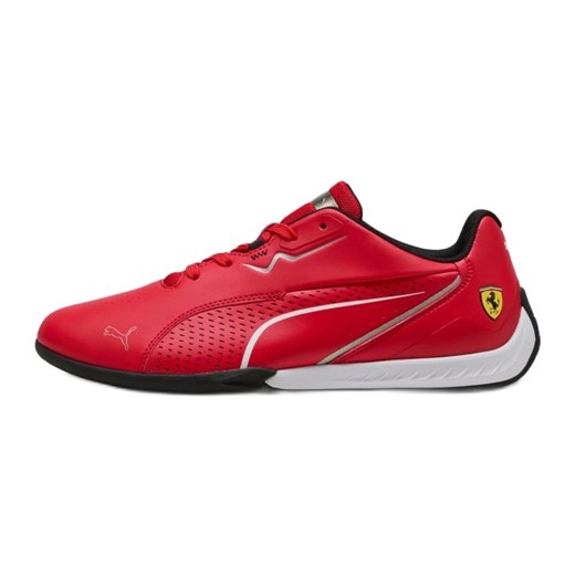 Buty Puma Ferrari Drift Cat 11 Rosso Corsa-Wh 30861302 czerwone ze sklepu ButyModne.pl w kategorii Buty sportowe męskie - zdjęcie 181955195