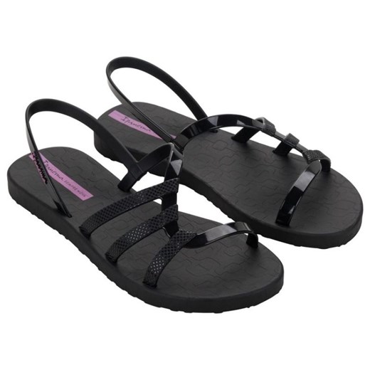 Sandały Ipanema Diversa Sandal Ad  27234 BG729 czarne ze sklepu ButyModne.pl w kategorii Sandały damskie - zdjęcie 181955435