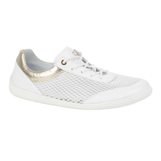 Olivier Barefoot Damskie buty minimalistyczne sneakersy 1769POL z siatką białe ze sklepu ButyModne.pl w kategorii Buty sportowe damskie - zdjęcie 181955696