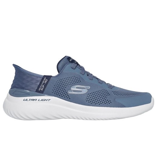 Buty Skechers Slip-ins Bounder 2.0. Emerged 232459-SLT niebieskie ze sklepu ButyModne.pl w kategorii Buty sportowe męskie - zdjęcie 181955747