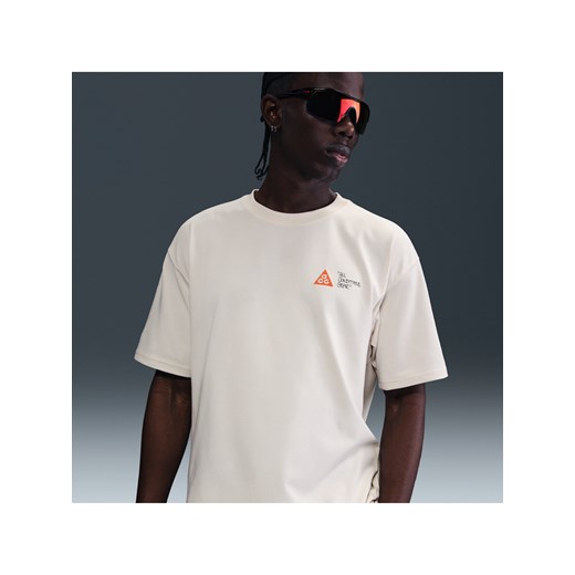 T-shirt męski Nike z krótkim rękawem biały sportowy