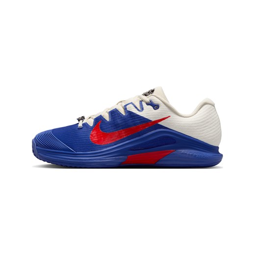 Męskie buty do tenisa na korty ziemne Nike Vapor 12 Premium - Fiolet ze sklepu Nike poland w kategorii Buty sportowe męskie - zdjęcie 181960368