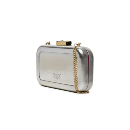 Torebka Pinko Greta Box AI 24-25 PLTT 103515 A1WD Srebrny Pinko OS eobuwie.pl