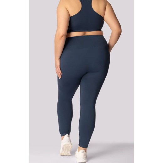 Mona legginsy damskie granatowe Base Plus Size, Kolor granatowy, Rozmiar 2XL, Mona ze sklepu Primodo w kategorii Spodnie damskie - zdjęcie 181962346