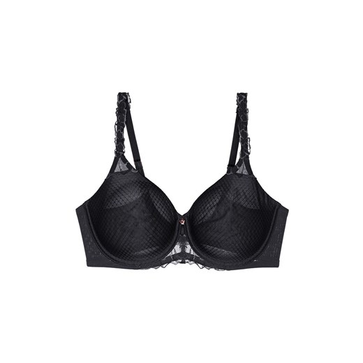 Triumph biustonosz minimizer Wild Azalea Florale W01 10219852-0004, Kolor czarny, Rozmiar 80C, Triumph ze sklepu Primodo w kategorii Biustonosze - zdjęcie 181962506