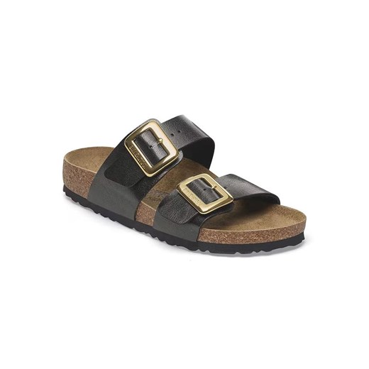 Birkenstock Klapki &quot;Sydney&quot; w kolorze czarnym ze sklepu Limango Polska w kategorii Klapki damskie - zdjęcie 181962688