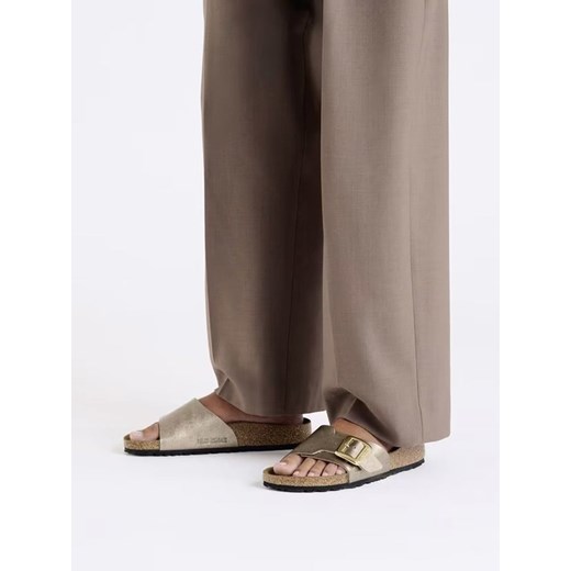 Klapki damskie BIRKENSTOCK płaskie na lato bez zapięcia casual