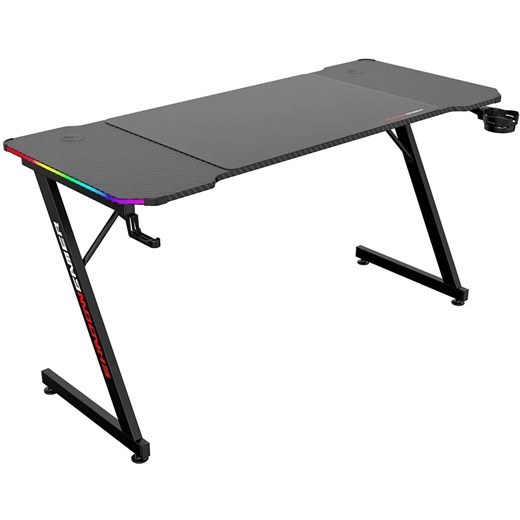Biurko czarne gamingowe LED RGB L9-K96 ze sklepu Edinos.pl w kategorii Parasole - zdjęcie 181962938