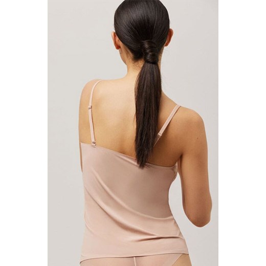 Podkoszulek damski beżowy 10053, Kolor beżowy, Rozmiar S, YSABEL MORA ze sklepu Intymna w kategorii Podkoszulki i halki - zdjęcie 181963137