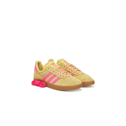 adidas gazelle silver green womens adidas Gazelle Indoor Core Black Almost Yellow