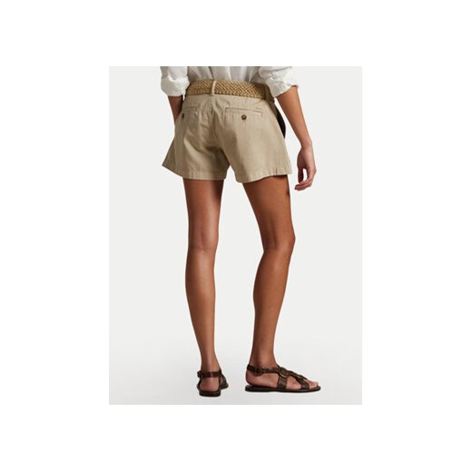 Polo Ralph Lauren Szorty materiałowe 211963798001 Beżowy Straight Fit Polo Ralph Lauren 4 MODIVO