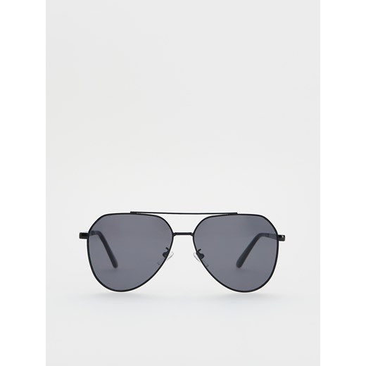Reserved - Okulary przeciwsłoneczne AVIATOR - czarny ze sklepu Reserved w kategorii Okulary przeciwsłoneczne męskie - zdjęcie 181966918