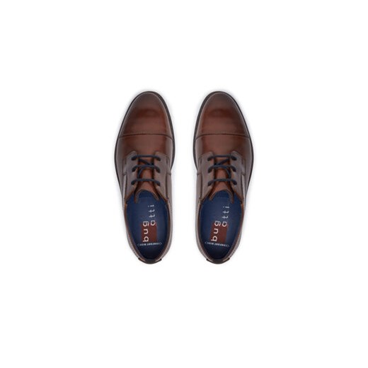 Półbuty Bugatti 311-AO501-1000 Brązowy Bugatti 43 eobuwie.pl