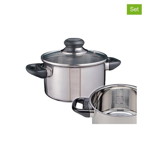 Chefware 2-częściowy zestaw &quot;Sylt&quot; - wys. 9,5 x Ø 16 cm ze sklepu Limango Polska w kategorii Garnki - zdjęcie 181970737