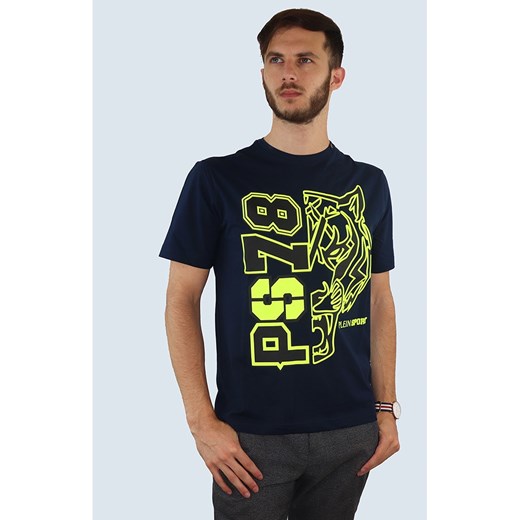 Plein Sport Koszulka w kolorze granatowym ze sklepu Limango Polska w kategorii T-shirty męskie - zdjęcie 181970968