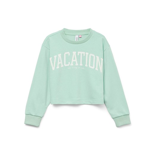 Vero Moda Girl Bluza &quot;Linsey&quot; w kolorze jasnozielonym ze sklepu Limango Polska w kategorii Bluzy dziewczęce - zdjęcie 181971805