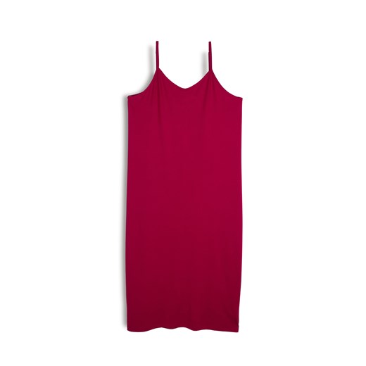 GATE Długa prosta sukienka damska plus size 44 ze sklepu gateshop w kategorii Sukienki - zdjęcie 181980149